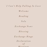 "Love Garden" - Wedding Programs in Potpourri by Petra Kern - Detail