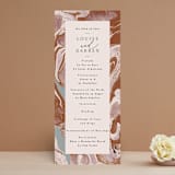 "Jasper" - Wedding Programs in Sandstone by Everett Paper Goods - Front