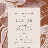 "Jasper" - Wedding Programs in Sandstone by Everett Paper Goods - Detail