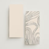 "Rings" - Wedding Programs in Natural by Alethea and Ruth - Back of Card Options