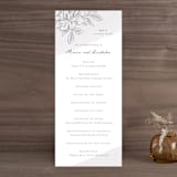 "Loving" - Wedding Programs in Cloudy by Paper Raven Co. - Front