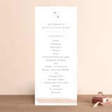 "engrained" - Wedding Programs in Blossom by Robin Ott - Front
