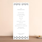 "Beau tied" - Wedding Programs in Tuxedo by Gwen Bedat - Front