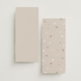 "the arch" - Wedding Programs in Stone by Elly - Back of Card Options