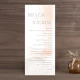 "kirsch" - Wedding Programs in Sand by chocomocacino - Front