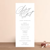 "By Your Side" - Wedding Programs in Crest by Design Lotus - Front
