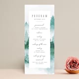 "Forest air" - Wedding Programs in Forest by Yuliya Evseeva - Front