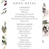 "iliya" - Wedding Programs in Bordeaux by Itsy Belle Studio - Detail