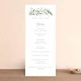 "I do" - Wedding Programs in Fern by Creo Study - Front