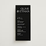 "Casual" - Wedding Programs in Pearl by Owl and Toad - Front