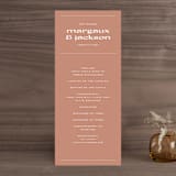 "margaux" - Wedding Programs in Sand by Lindsay Stetson Thompson - Front