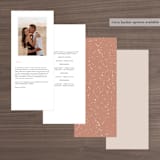 "margaux" - Wedding Programs in Sand by Lindsay Stetson Thompson - Back of Card Options