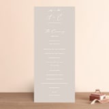 "So Inlove" - Wedding Programs in Cloud by Jhudy - Front