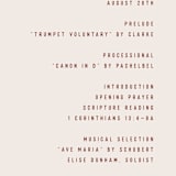 "Millennial" - Wedding Programs in Rose by Hooray Creative - Detail