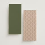 "petal toss" - Wedding Programs in Cream by Angela Marzuki - Back of Card Options