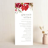 "wispy" - Wedding Programs in Sienna by Angela Marzuki - Front