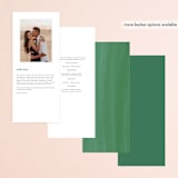 "botanica" - Wedding Programs in Jungle by Morgan Kendall - Back of Card Options