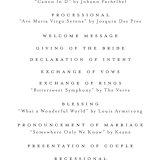 "Pearl" - Wedding Programs in Chantilly by Jessica Williams - Detail