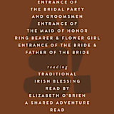 "Private Affair" - Wedding Programs in Cinnamon by Nazia Hyder - Detail