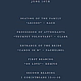 "Georgetown" - Wedding Programs in Oxford by Stacey Meacham - Detail