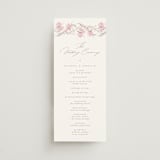 "butter blossoms" - Wedding Programs in Posie by Phrosné Barwood - Front