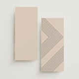 "Picturesque" - Wedding Programs in Linen by Christie Garcia - Back of Card Options