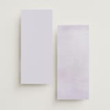 "Sweeping Vine" - Wedding Programs in Periwinkle by Itsy Belle Studio - Back of Card Options