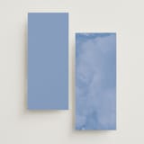 "Deconstruct" - Wedding Programs in Coastal by Pixel and Hank - Back of Card Options