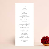 "Courthouse" - Wedding Programs in Midnight by Susan Brown - Front