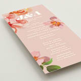 "July Garden" - Wedding Programs in Petal by Olivia Kanaley Inman - Detail