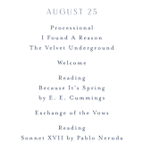 "watercolor tile" - Wedding Programs in Cobalt by Katharine Watson - Detail