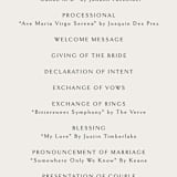 "Holiday Tartan" - Wedding Programs in Cranberry by Erin Deegan - Detail