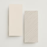 "Scripted Names" - Wedding Programs in Ecru by Hooray Creative - Back of Card Options