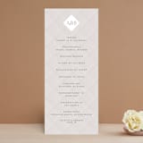 "Winter Birch" - Wedding Programs in Natural by Melanie Severin - Front