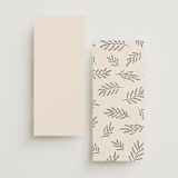 "Little party big love" - Wedding Programs in Noir by Jessica Corliss - Back of Card Options