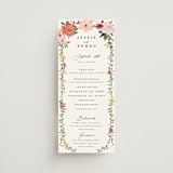 "Forest Flowers" - Wedding Programs in Tropical by Susan Moyal - Front