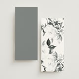 "When I Fall In Love" - Wedding Programs in Snow Bright by Design Lotus - Back of Card Options