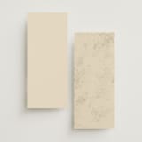 "Falling Foliage" - Wedding Programs in Stone by Robert and Stella - Back of Card Options