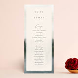 "Lakefront" - Wedding Programs in Natural by Robert and Stella - Front