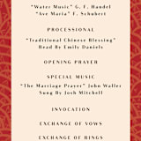 "Mizu Pattern" - Wedding Programs in Ruby by Kanika Mathur - Detail