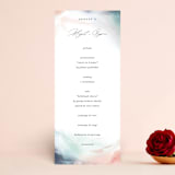 "One Path" - Wedding Programs in Beach by Pixel and Hank - Front