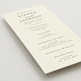 "Love and Faith" - Wedding Programs in Vanilla by Louise Kay - Detail