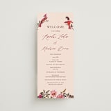 "Indian floral chintz lush" - Wedding Programs in Ivory by Caroline Bonne Muller - Front