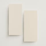 "Happy in Love" - Wedding Programs in Cream by Inkblot Design - Back of Card Options