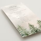 "montagna" - Wedding Programs in Forest by Petra Kern - Detail