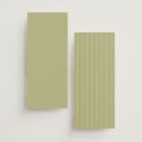 "Aspen" - Wedding Programs in Lake by Robert and Stella - Back of Card Options
