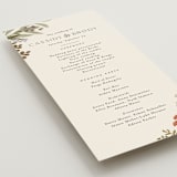 "Ellsworth" - Wedding Programs in Natural by Jennifer Wick - Detail