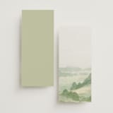 "The Vow" - Wedding Programs in Meadow by Elly - Back of Card Options