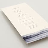 "Stillness" - Wedding Programs in Horizon by Sumak Studio - Detail