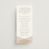 "Getaway" - Wedding Programs in Snow by Erin L. Wilson - Front